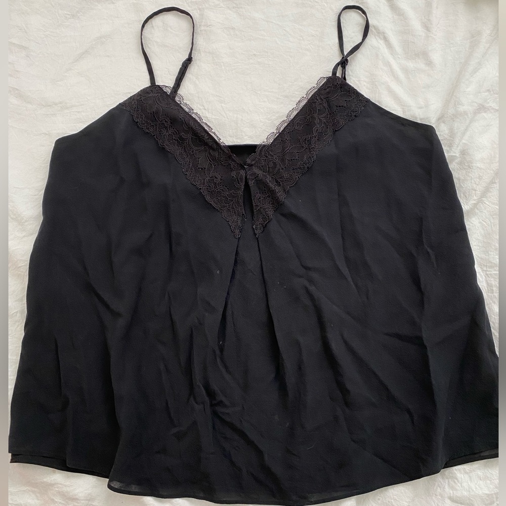 Alice + Olivia Black Cami Top